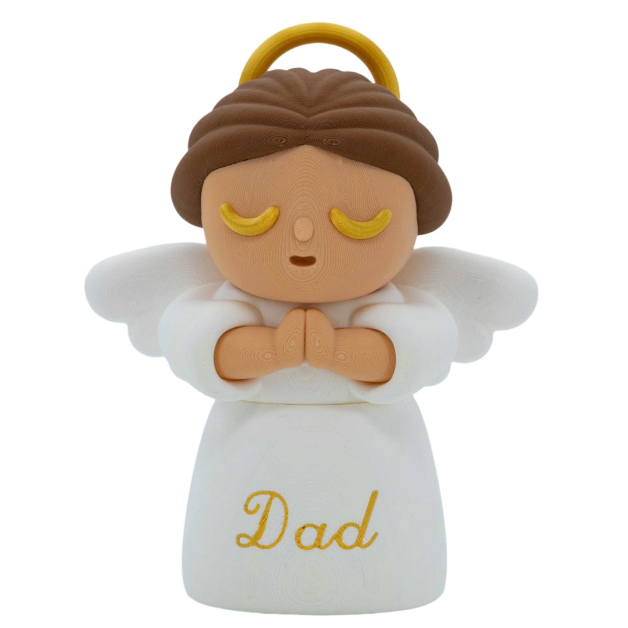 3D Printed Angel | 6" x 4" x 2.5" | 3 oz | Mom & Dad Design | Black Sheep Producs LLC - Che Cose Belle