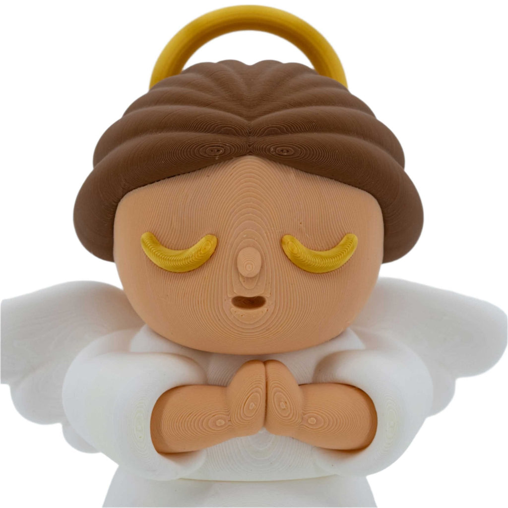 3D Printed Angel | 6" x 4" x 2.5" | 3 oz | Mom & Dad Design | Black Sheep Producs LLC - Che Cose Belle