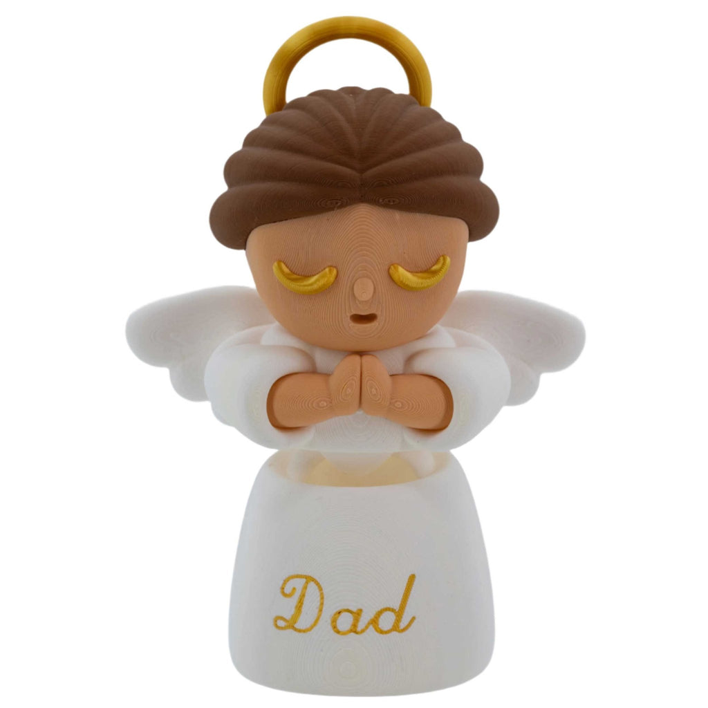 3D Printed Angel | 6" x 4" x 2.5" | 3 oz | Mom & Dad Design | Black Sheep Producs LLC - Che Cose Belle