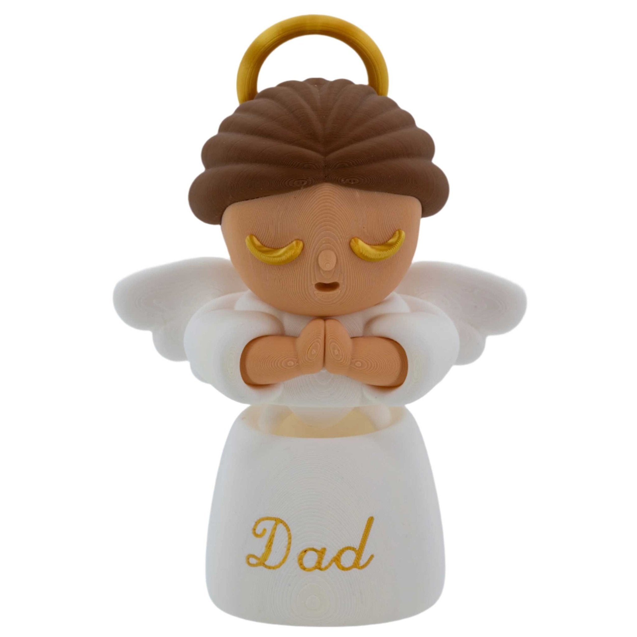3D Printed Angel | 6" x 4" x 2.5" | 3 oz | Mom & Dad Design | Black Sheep Producs LLC - Che Cose Belle