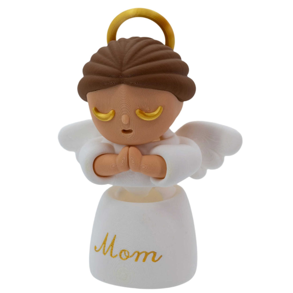 3D Printed Angel | 6" x 4" x 2.5" | 3 oz | Mom & Dad Design | Black Sheep Producs LLC - Che Cose Belle