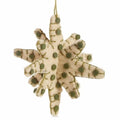 3D Star ornament Green Cream Arcadia Home - Che Cose Belle