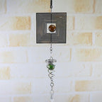 3D Wind Chimes Sun Wind Spinner Metal Hanging Wind Bells Stainless Steel Chimes Church Indoor Outdoor Garden Porch Balcony Home Decoration Ornament Room Decor - Che Cose Belle