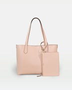Elba medium size structured tote in vegetable-tanned leather
