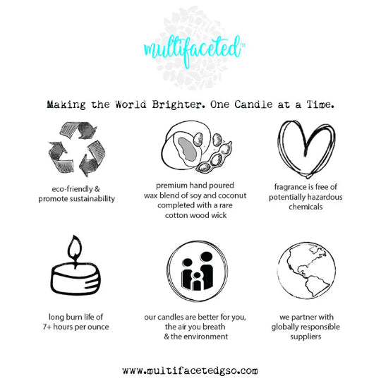 Not Your Ordinary Lavender Scent Candle - Eco-Friendly 8 oz.