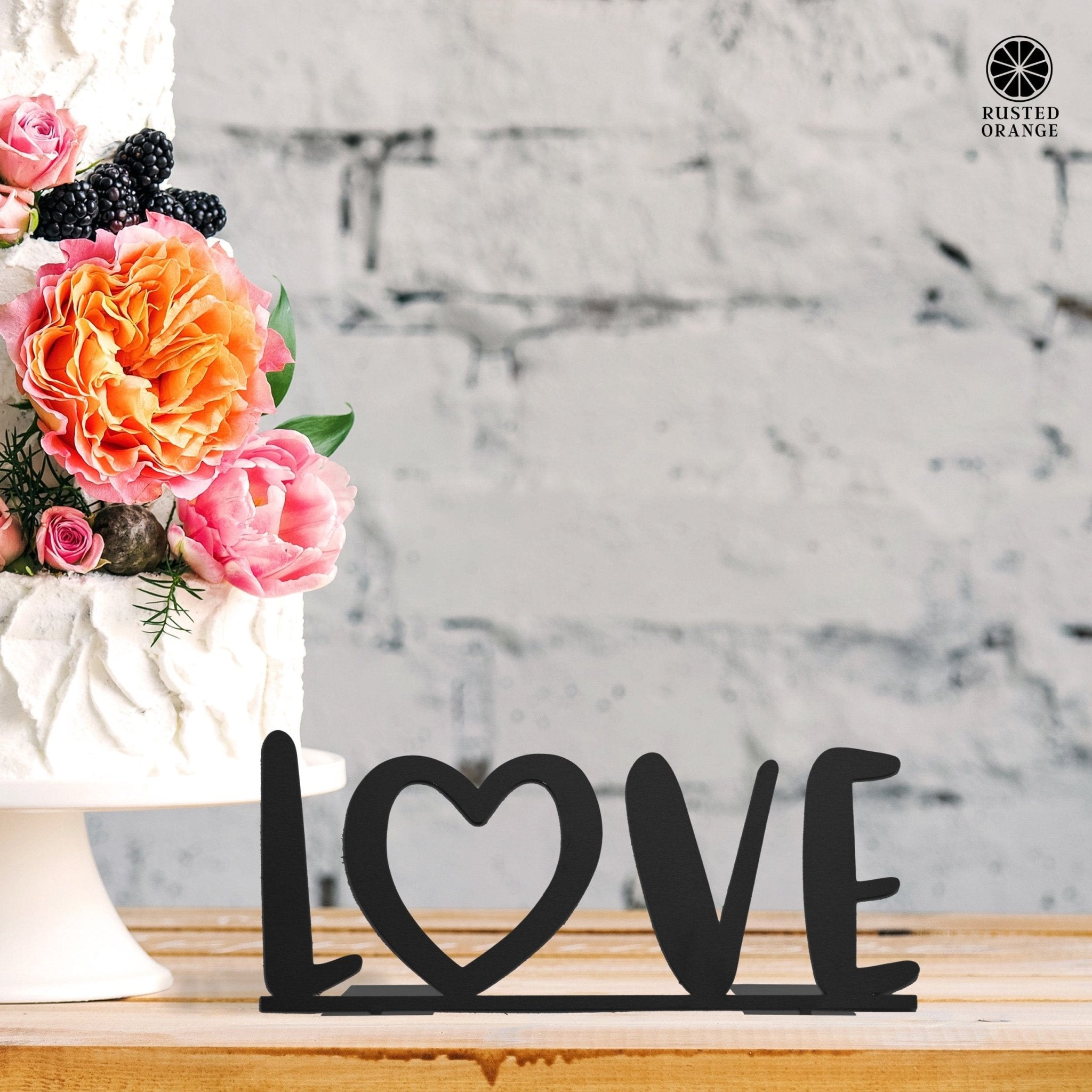 4" L - O - V - E Stand - Up Set - 2 Styles - Anniversary Gift for Her or Him - Che Cose Belle