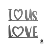 4" L - O - V - E Stand - Up Set - 2 Styles - Anniversary Gift for Her or Him - Che Cose Belle