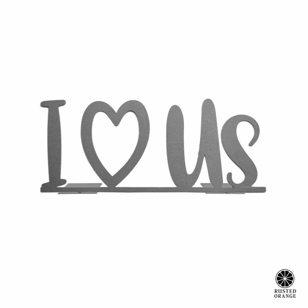 4" L - O - V - E Stand - Up Set - 2 Styles - Anniversary Gift for Her or Him - Che Cose Belle
