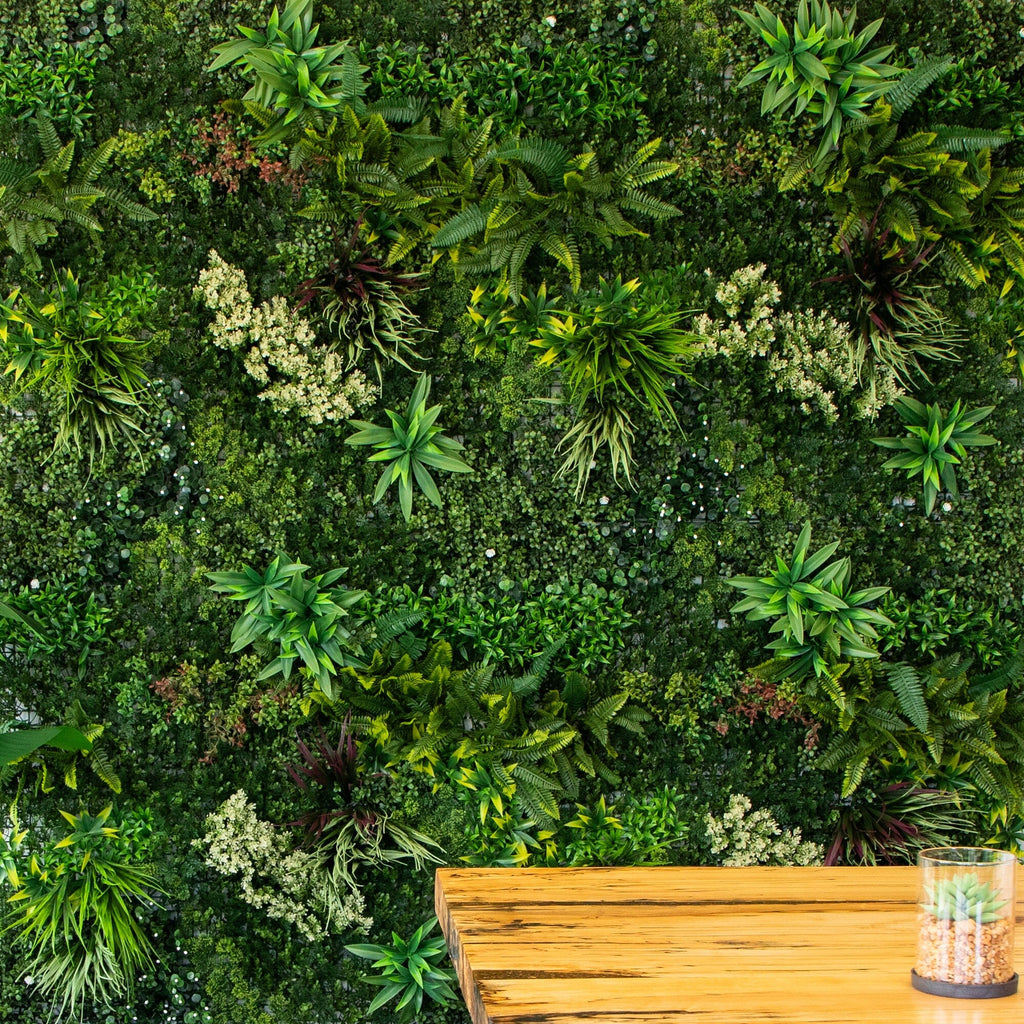 40” x 40” UV Resistant Amazon Rainforest Artificial Living Wall Panel (Indoor/Outdoor) - Che Cose Belle