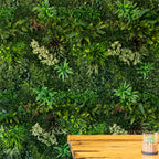 40” x 40” UV Resistant Amazon Rainforest Artificial Living Wall Panel (Indoor/Outdoor) - Che Cose Belle