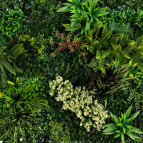 40” x 40” UV Resistant Amazon Rainforest Artificial Living Wall Panel (Indoor/Outdoor) - Che Cose Belle