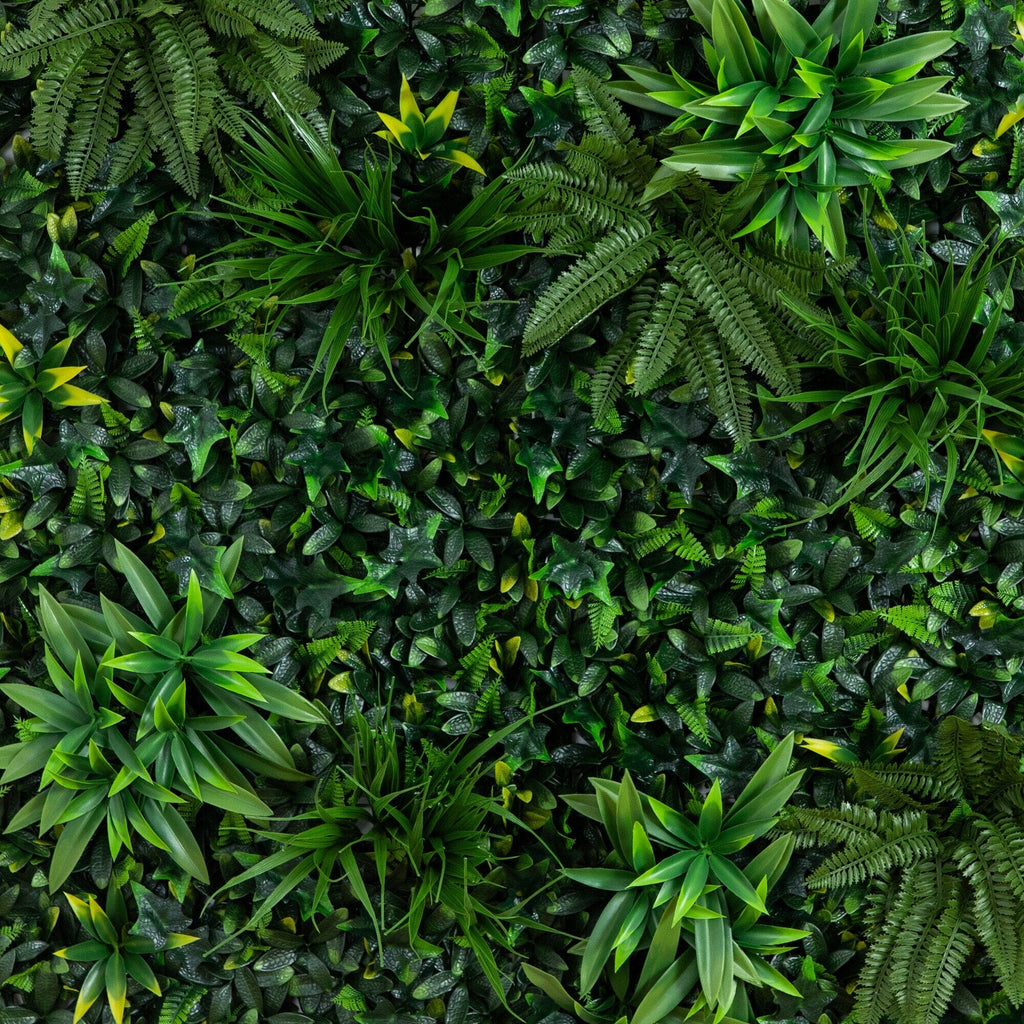 40” x 40” UV Resistant Andean Cloud Forest Artificial Living Wall Panel (Indoor/Outdoor) - Che Cose Belle