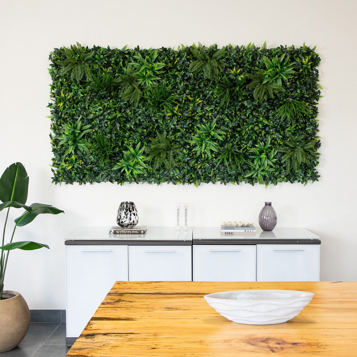 40” x 40” UV Resistant Andean Cloud Forest Artificial Living Wall Panel (Indoor/Outdoor) - Che Cose Belle