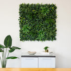 40” x 40” UV Resistant Andean Cloud Forest Artificial Living Wall Panel (Indoor/Outdoor) - Che Cose Belle
