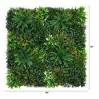 40” x 40” UV Resistant Hawaiian Islands Artificial Living Wall Panel (Indoor/Outdoor) - Che Cose Belle