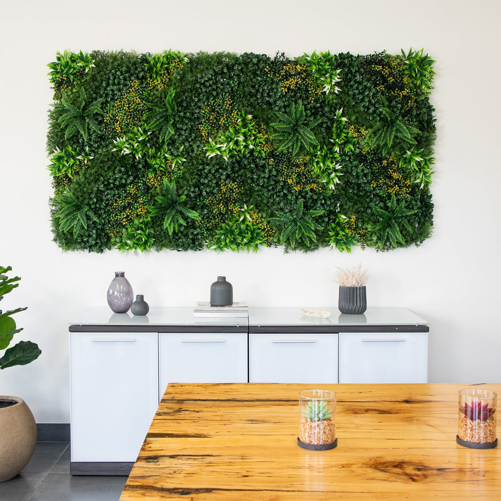 40” x 40” UV Resistant Hawaiian Islands Artificial Living Wall Panel (Indoor/Outdoor) - Che Cose Belle