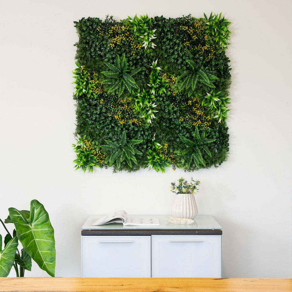 40” x 40” UV Resistant Hawaiian Islands Artificial Living Wall Panel (Indoor/Outdoor) - Che Cose Belle