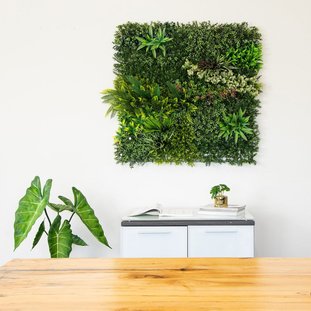 40” x 40” UV Resistant Madagascar Forest Artificial Living Wall Panel (Indoor/Outdoor) - Che Cose Belle