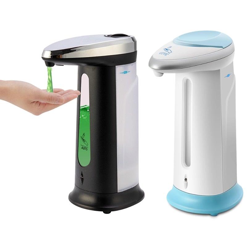 400ml Automatic Liquid Soap Dispenser Shampoo Dispenser Smart Sensor Touchless Dispenser For Kitchen Bathroom Accessories Set Automatic Soap Dispenser Touch Less Counter - Top Liquid Soap Dispenser Waterproof Base For Kitchen And Bathrooms - Che Cose Belle