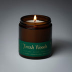 Fresh Woods Holiday Soy Blend Candle — Christmas Tree, Pine & Balsam