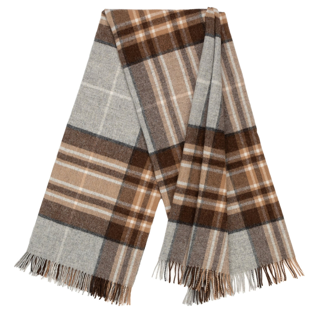 Highland Tweeds Shetland Lambswool Throw - McKellar