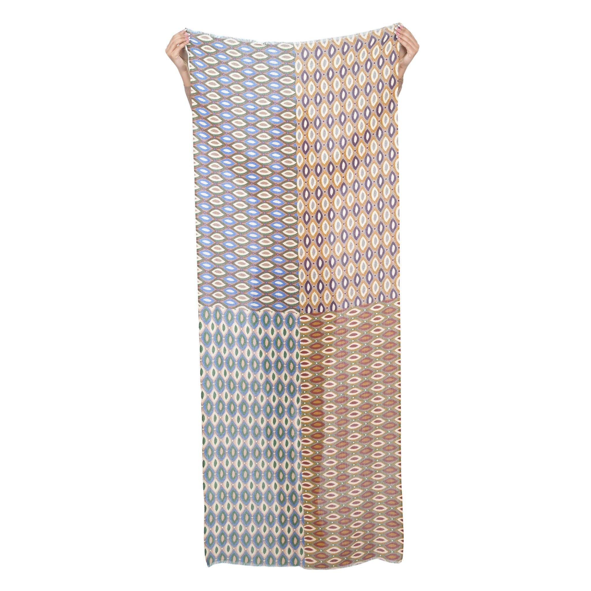 Kaleidoscope Gaze Scarf - Golden Yellow