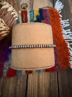 Handcrafted 3mm Copper Beaded Stretch Bracelet