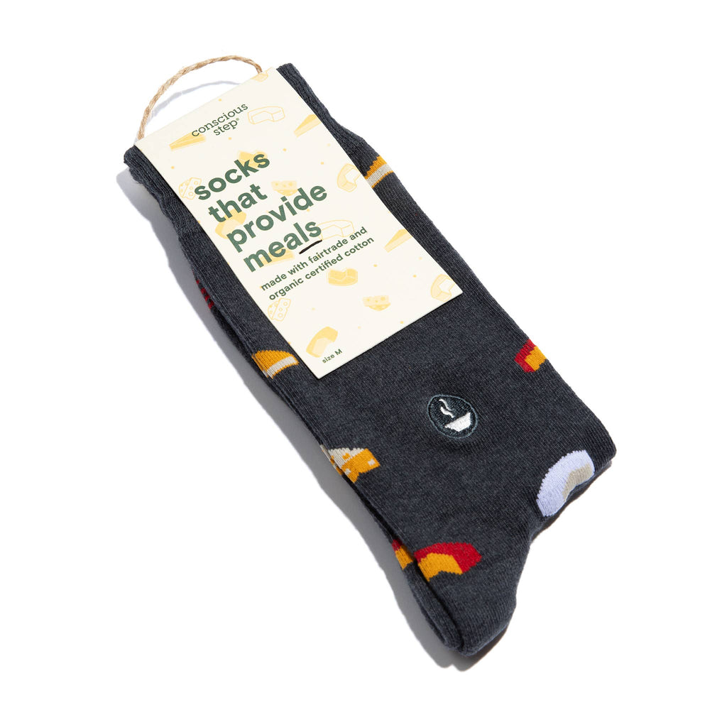 Socks that Provide Meals (Gray Cheese)
