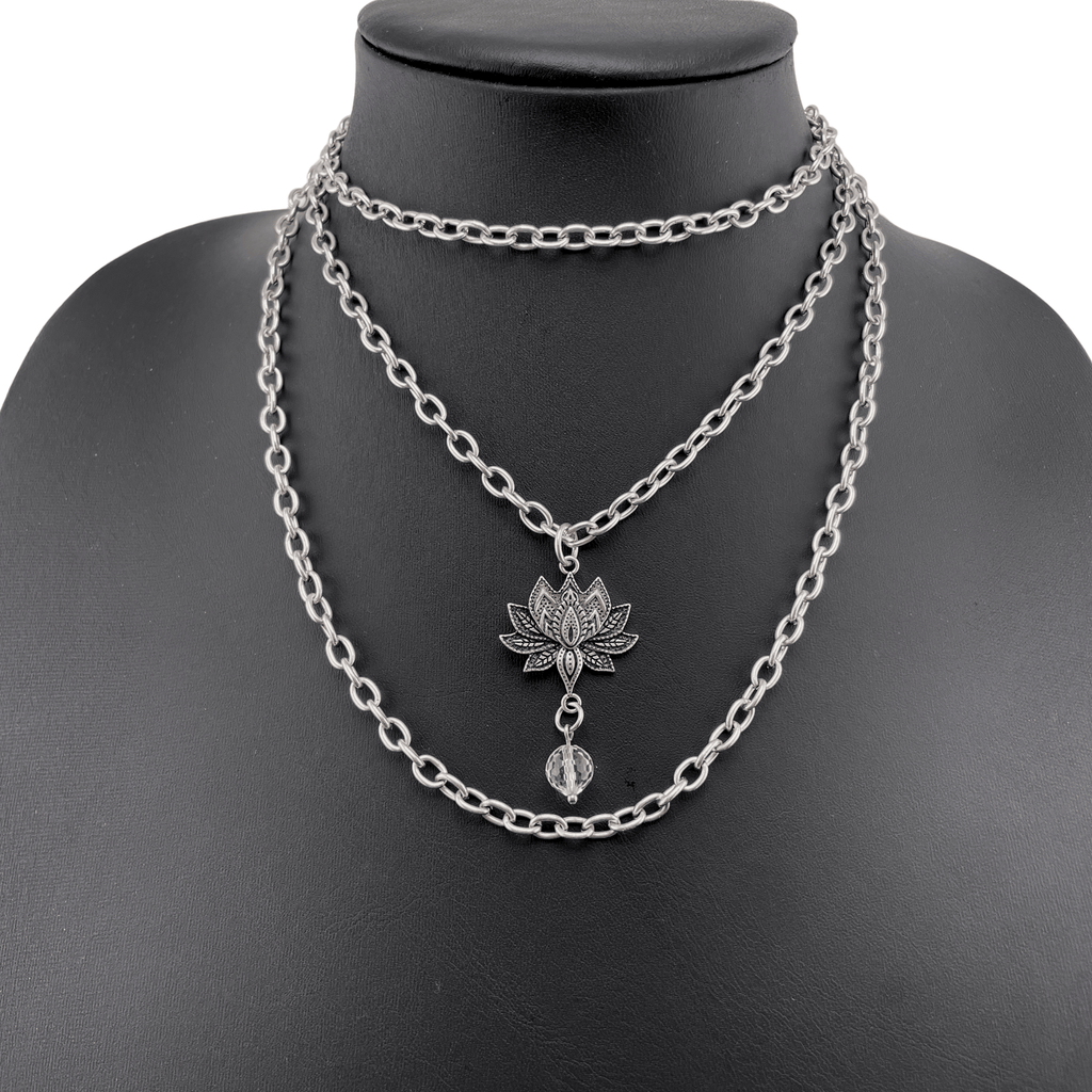 Have Faith Lotus Essential Necklace