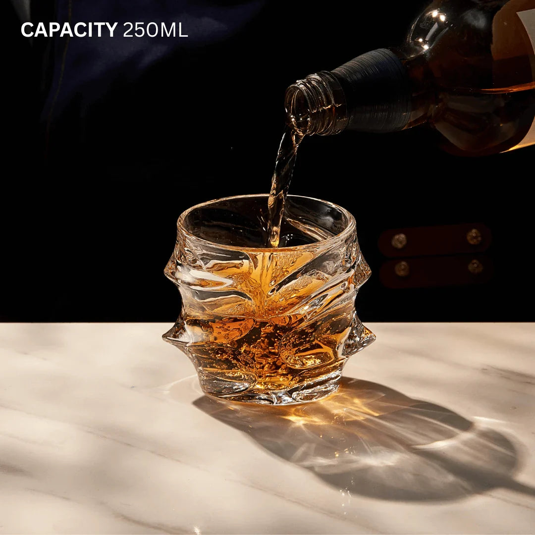 Storm Japanese Crystal Whisky Decanter