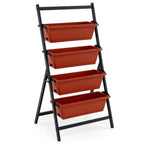 4-Tier Vertical Raised Garden Bed with Drainage Holes