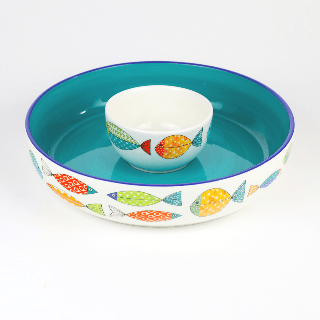 Fresh Catch 2 - Piece Chip & Dip Set - Che Cose Belle