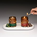Fresh Woods + Holidays Holiday Duo — 2-Piece Christmas Soy Blend Candle Set