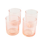 S/4 Recycled Hammered Glasses
