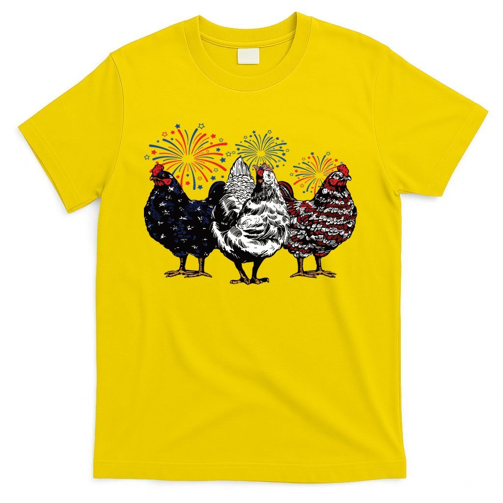 4th Of July Chicken Fourth Of July Patriotic Mom T-Shirt - Che Cose Belle