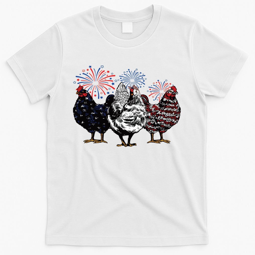 4th Of July Chicken Fourth Of July Patriotic Mom T-Shirt - Che Cose Belle