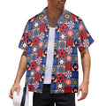 4th of July Pattern Men's All Over Print Hawaiian Shirt (Made in USA) - Che Cose Belle