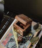 5 Dice Box Set - Handcrafted Wood - Che Cose Belle