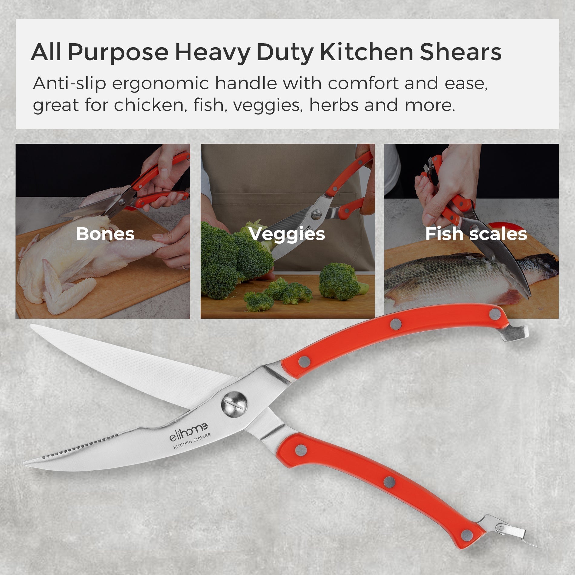 5 Piece Professional Kitchen Knife Set - Che Cose Belle