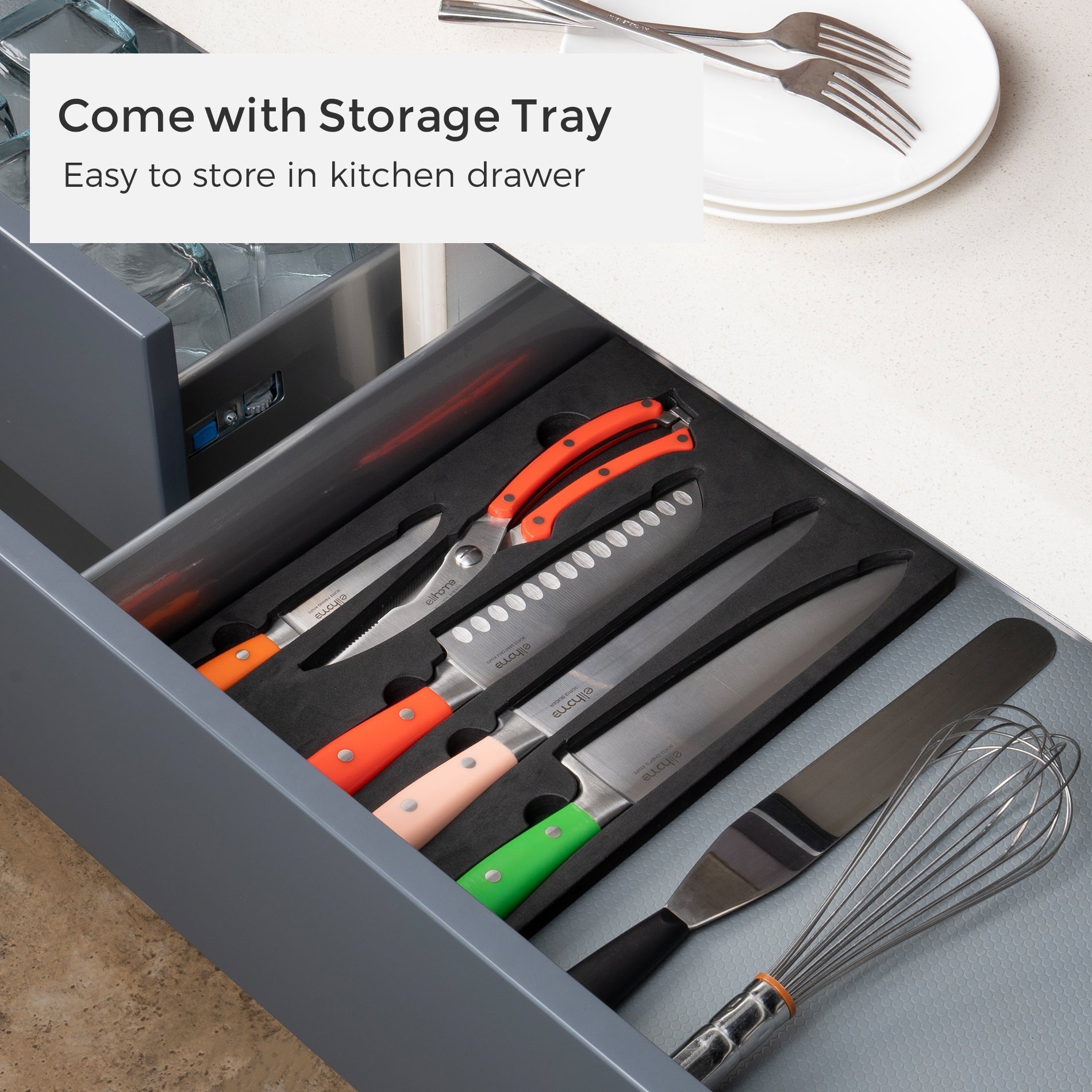 5 Piece Professional Kitchen Knife Set - Che Cose Belle