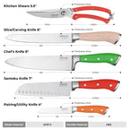 5 Piece Professional Kitchen Knife Set - Che Cose Belle