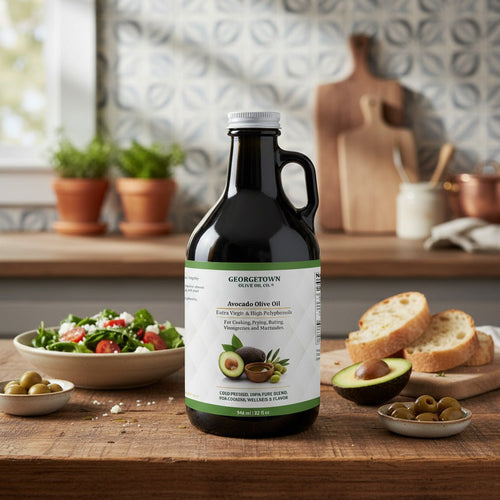 50% Avocado Olive Oil + 50% Extra Virgin | High Polyphenols - Che Cose Belle