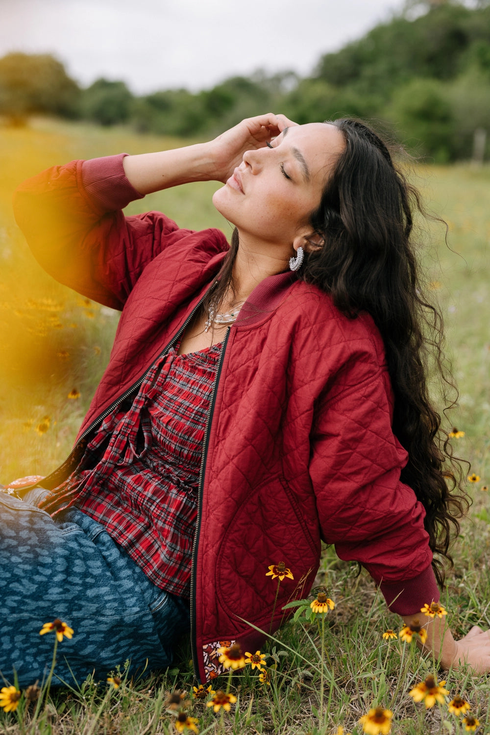 Chrome Crochet Hoops