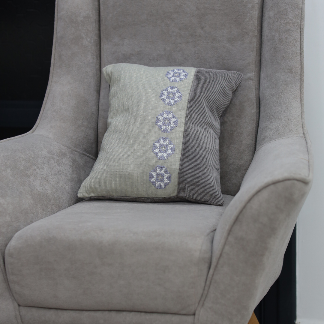 Maha Pillow Cover - Gray
