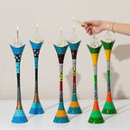 Luxury Cast Handmade Aluminum Candle Holders – Premium Curved Series