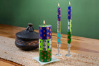 Sari Painted Candles