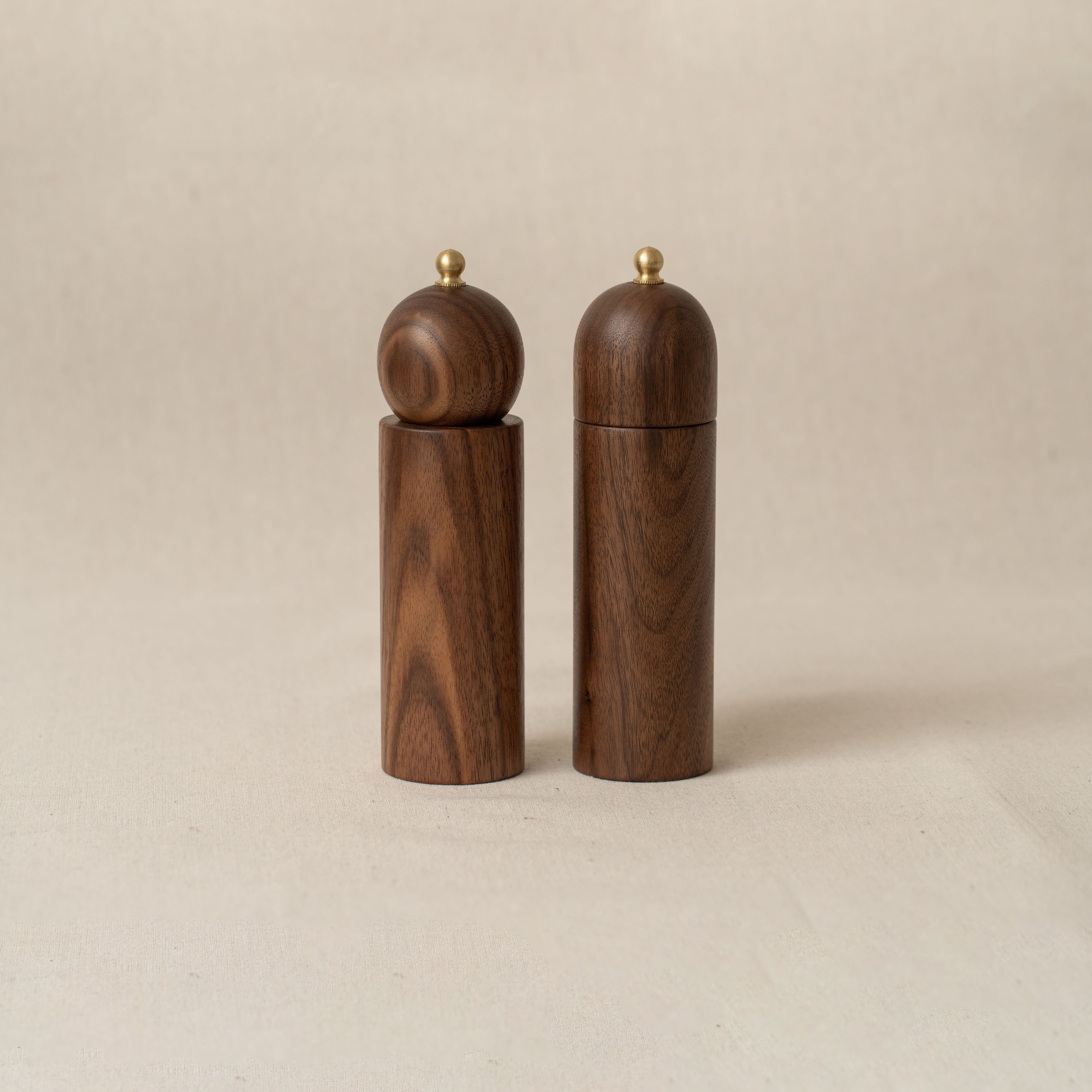 Pepper and Salt Mill Pair in walnut