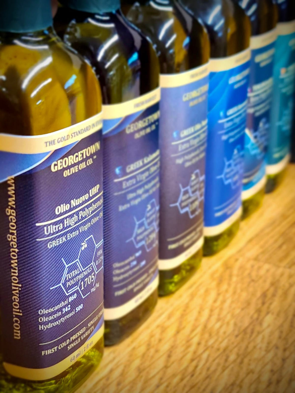 6 Bottle Variety Pack | Ultra High Polyphenols Extra Virgin Olive Oil - Che Cose Belle