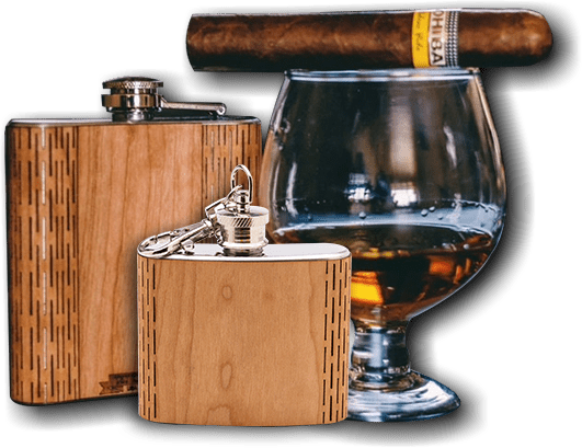 6 OZ Hip Flasks (Wedding Party Collection) - Che Cose Belle