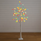 6' Pre-Lit Artificial Easter Twig Tree with 96 Egg Shaped LED Ornaments - Che Cose Belle